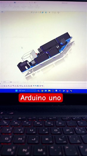 Solidworks Arduino uno design #catia #solidworks #shortvideo #auto #3dprinting #arduino #shorts