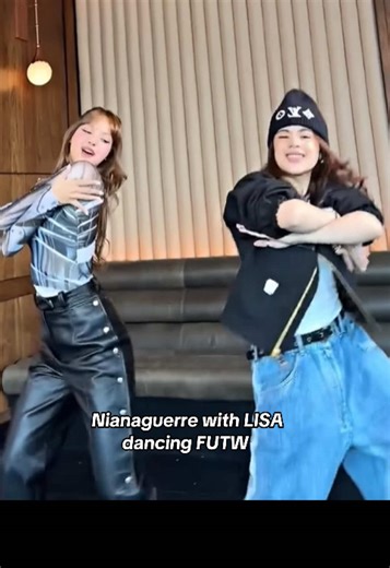 Nianaguerre with LISA dancing FUTW #LISA #LISAxAlterEgo #LALISA #FUTW #LLOUD