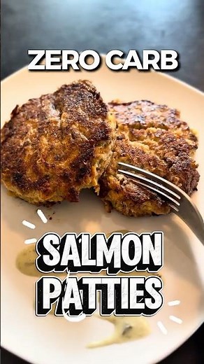 I Can’t Believe This Is ZERO CARB… Crispy Salmon Patties in Minutes 🔥