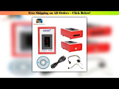 2024 Newest AK90+ Key Programmer For BMW EWS2/3/4 Key Code Reader V3.19 Newest Version AK90 Key