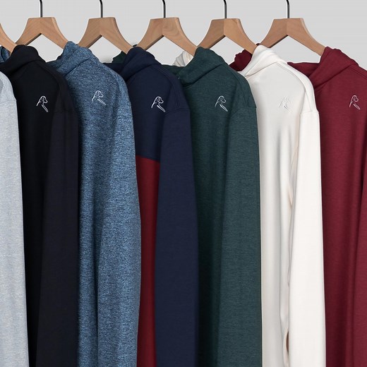 Featuring our moisture-wicking VSoft™ fabric with four-way stretch, the Hesi Performance Hoodie is designed to be comfortable and versatile. | Rhoback | Facebook