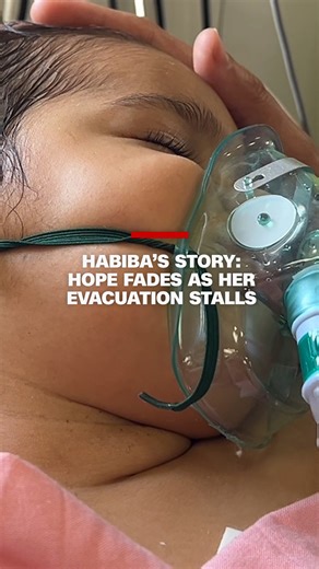 CNN's Jomana Karadsheh reports on 2-year-old Habiba, whose life hangs in the balance after her evacuation out of Gaza was delayed by Israeli authorities. https://cnn.it/3EjqQjr | CNN