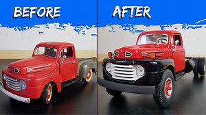 48K views · 2.6K reactions | Ford F-1 Pick-Up Transformation Into An F-8 Truck | Restore DIY | Facebook