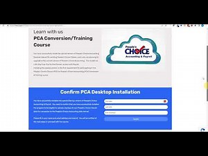 Welcome to the People's Choice Classic Conversion and Training Program