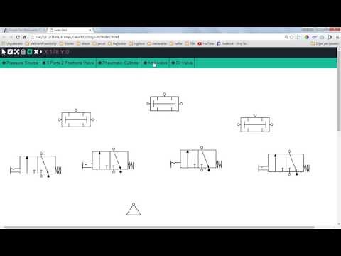 Web based pneumatic simulator