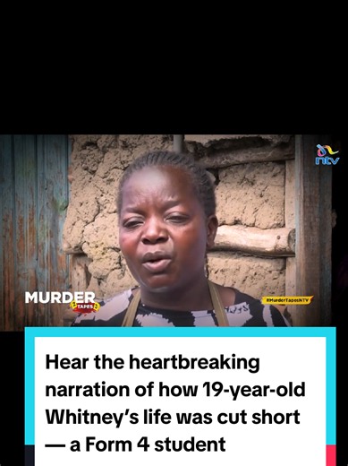 Hear the heartbreaking narration of how 19-year-old Whitney’s life was cut short — a Form 4 student allegedly shot by the very officer meant to protect the community. #EndPoliceBrutality #Nakuru #JusticeForWhitney #MurderTapesNTV