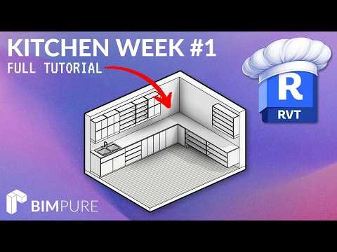 Revit Kitchen Week 1 - Casework Modeling Tutorial