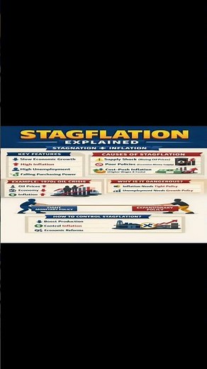 Stagflation Explained in Simple Terms | Causes, Effects & Examples