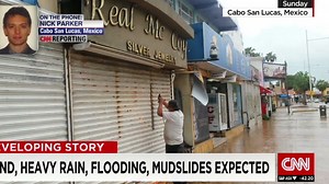Hurricane Odile hits Baja Peninsula