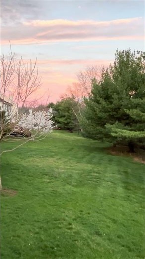 Easter Sunset And Spring Foliage Sunset 4/5/26
