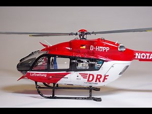 Revell Germany 1/32 Airbus EC 145 DRF Luftrettung Helicopter Model Build Photos