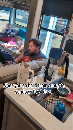 The Albert Family on Instagram: "As a nomad family, one of the very first lessons we learned was the importance of regrouping. When you’ve been going hard—logging miles, hopping parks, chasing experiences—it’s easy to forget that rest is part of the journey too. You don’t have to adventure every day. You don’t have to explore every town. You don’t have to make connections nonstop. Some days, you’re allowed to slow down, stay put, reset your nervous system, and just be. Giving yourself grace and 