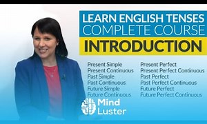 Mind Luster - Learn Learn English Tenses complete course Lesson 1