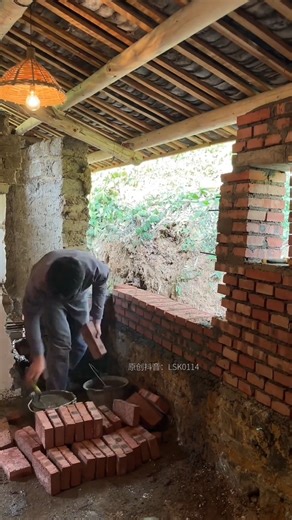 26K views · 1.4K reactions | Renovating the Old House, Episode 77. The kitchen walls are finished, and we'll soon be installing plumbing and electrical tiles.【Mr. Lu】 #RenovationKing #Renovation #OldHouseRenovation #YardRenovation #Handicraft #DIY #fblifestyle | Mr.lu | Facebook