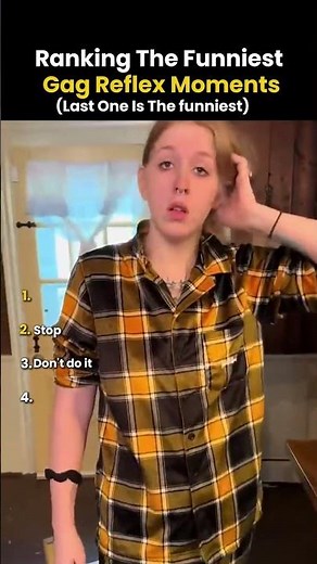 Ranking The Funniest Gag Reflex (part 5) #shorts #funnyshorts #viralshorts