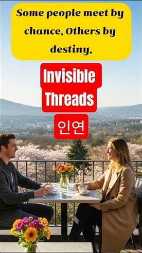 💫 There are invisible threads connecting you to people you haven't met yet