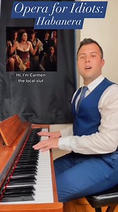 Shake shake shake it Carmen 💃 Welcome to Opera for Idiots, my series where I make opera fun, ridiculous, and totally accessible for anyone with a functioning sense of humor. Whether you’re a seasoned diva or have no clue what a habanera is (besides maybe a pepper?), this is for you. #opera #operaforidiots #carmen #habanera #musical | Brandon Lambert