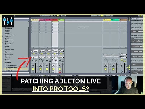 How to Use Ableton Live as a Virtual Instrument in Pro Tools