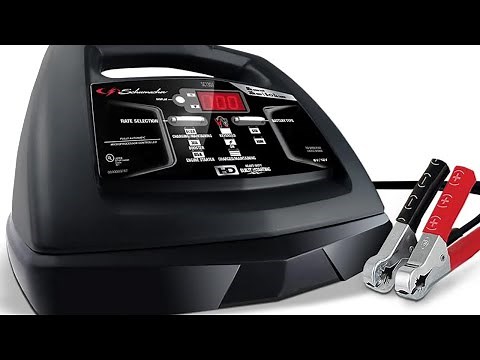 Schumacher SC1307 Fully Automatic Battery Charger with Engine Starter, Boost, Maintainer