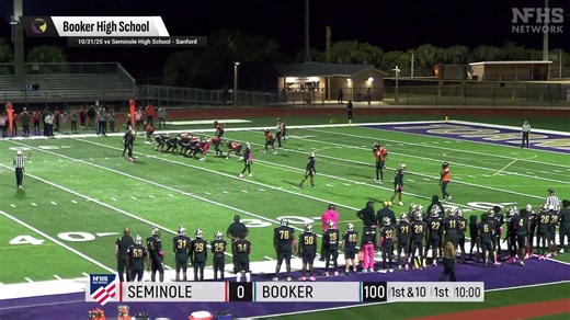Football Recap: Make It Ten in a Row for Booker   How To Watch