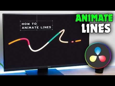 Davinci Resolve: How to Animate Lines