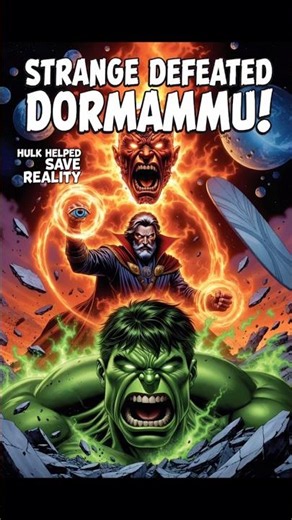 Doctor Strange Defeated Dormammu & Saved The Universe #marvel #doctorstrange