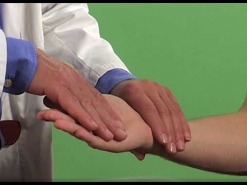 Wrist and hand examination, general clinical exam