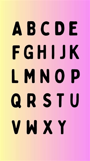 Let’s sing the ALPHABET song! #abcsong #kidslearning #kidssong