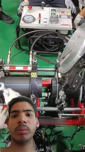 Butt Fusion Welding: How Thick Plastic Pipes Are Joined Without Welding#ButtFusion Welding