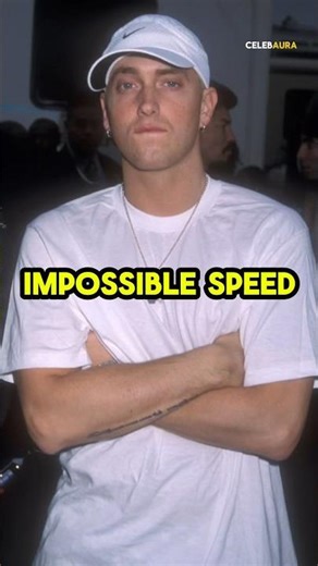 Why Eminem’s Rap Speed Shocks the World #celebrity #rap #shorts