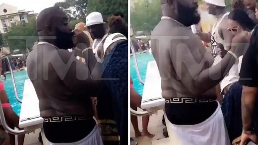 Rick Ross -- Risky Business at House Party (VIDEO)