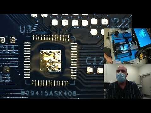 RP2040 hot air reflow solder example