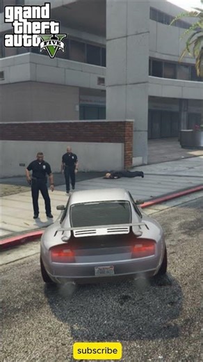 Scaring Cops With a Car in GTA SA, GTA IV, and GTA V (Evolution)