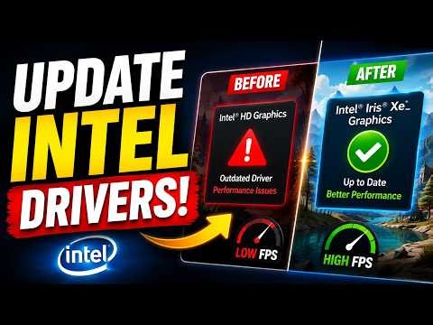 How to Update Intel Graphics Driver | Windows 10 & 11 2026
