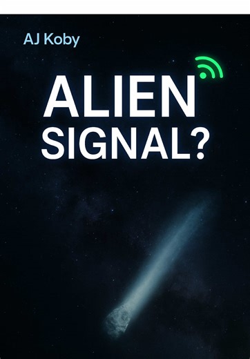 ALIEN SIGNAL FROM COMET? 👽 3I/ATLAS, interstellar object, Wow Signal & cosmic mystery turned upside down 🤯 Real or hoax? What’s your take? 🤔 #3IATLAS #ScienceMystery #MysteryTok #AJKoby #Unexplained