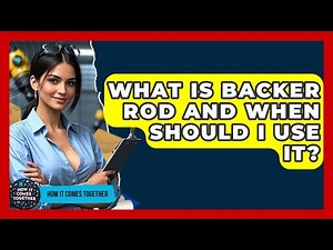 What Is Backer Rod And When Should I Use It? - How It Comes Together