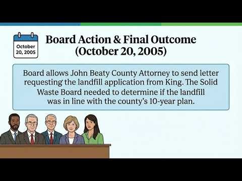 Overview: Scott County Regional Solid Waste Board