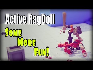 Active RagDoll in Unity (Unity 3D), Some more fun!
