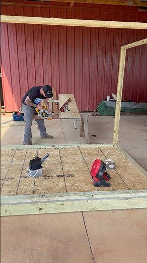 First time trying to build a deer stand #deerstand #deerseason2025