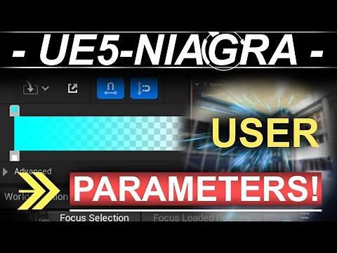 Unreal5 Niagra VFX: CUSTOM User Parameters