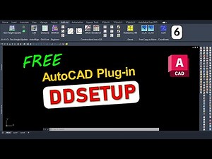 DDSETUP | Learn AutoCAD FREE Plugin