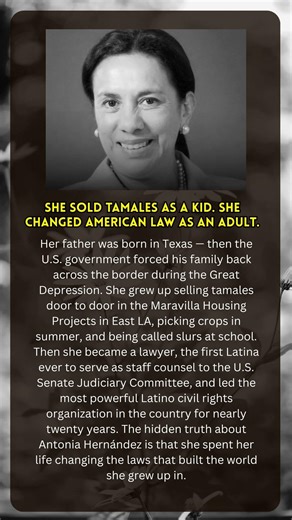 She Sold Tamales As A Kid. She Changed American Law As An Adult.