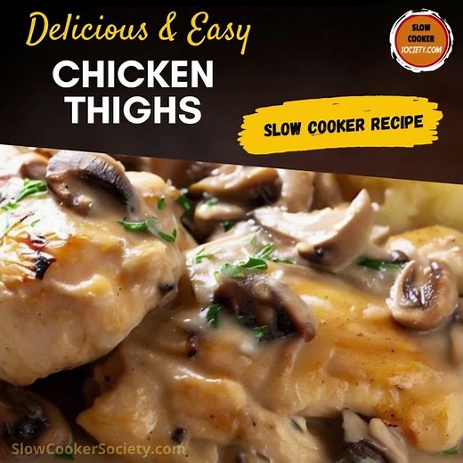Easy Crock Pot Chicken Thigh Recipes | Top 5 Slow Cooker Chicken Thigh Recipes