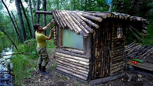 6.8K views · 71 reactions | Constructing the Log Cabin - Off-Grid Woodworking. | Backwoods Beacon | Facebook