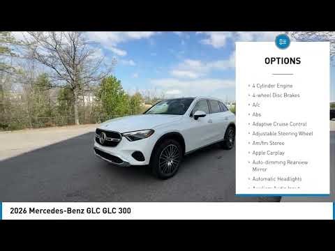 New 2026 Mercedes-Benz GLC 300 for sale in Knoxville Tennessee 865-777-2222 TT252