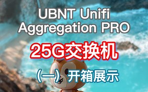 UBNT Aggregation PRO ，一台有苹果味的25G交换机用起来是什么感觉？#ubnt #unifi #apple #万兆网