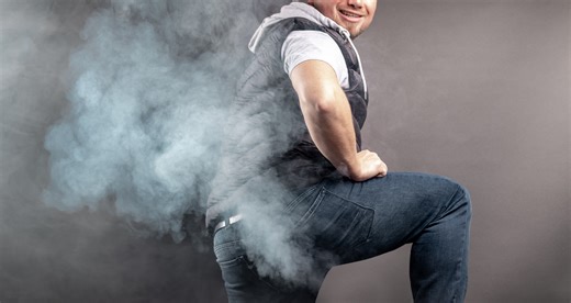 Taking a "Fart Walk" after dinner can be good for your health