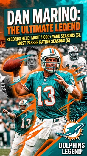 it is sad Dan Marino never got a ring #nfl #danmarino #footballguy #nflicons #nflfootball #sports