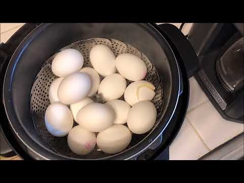 Perfect Hard Boiled Eggs in an Electric Pressure Cooker (Instant Pot)