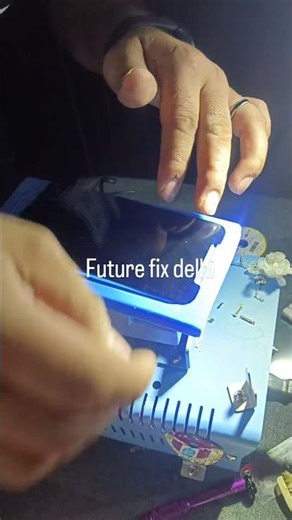 FutureFix : Delhi : Display All Solution. Edge Glass Change. Display Filexbonding #screenless